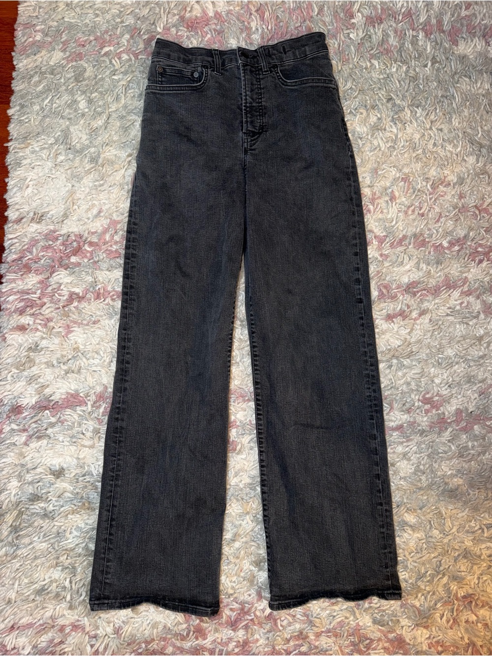 Madewell perfect vintage wide leg jean 27